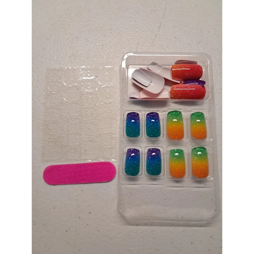 N/A rainbow ombre